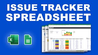 How to create an “issue tracker” template in Excel (bug tracker project)