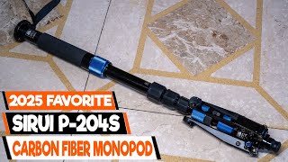 Sirui P-204S Carbon Fiber Monopod Review: The ULTIMATE Camera Stabilizer for Video?