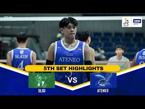 DLSU vs ATENEO | SET 5 HIGHLIGHTS | UAAP SEASON 88 MEN’S VOLLEYBALL | MAR 1, 2026