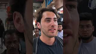 Luke Damant meets crazy seller in Dhaka, Bangladesh 🇧🇩 #shorts