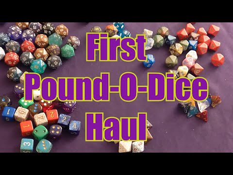 First Chessex Pound-O-Dice Haul