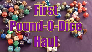 First Chessex Pound-O-Dice Haul