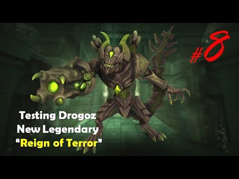 Paladins OB Patch 64 PTS - Testing Drogoz New Legendary "Reign Of Terror"