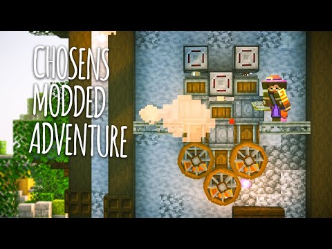 Chosen's Modded Adventure EP7 Create + Ars Nouveau Automation Basics