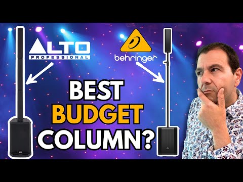 Behringer B6X vs Alto TS108C – Best Budget Column Array PA in 2025?