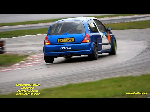 Długoszewski Tomasz - Renault Clio - SuperOES 10 Runda Tor Kielce 22-10-2022