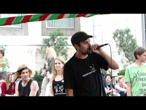 Albino & Callya ~ Netzwerk der traurigen Denker (Live) (Veggie Street Day 2011) (12.06.2011) (HD)