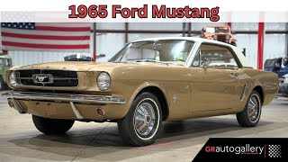 Video Thumbnail for 1965 Ford Mustang