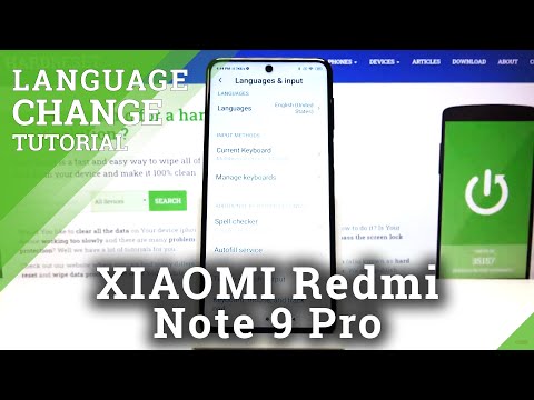 How to Change Language in XIAOMI Redmi Note 9 Pro – Find Language List