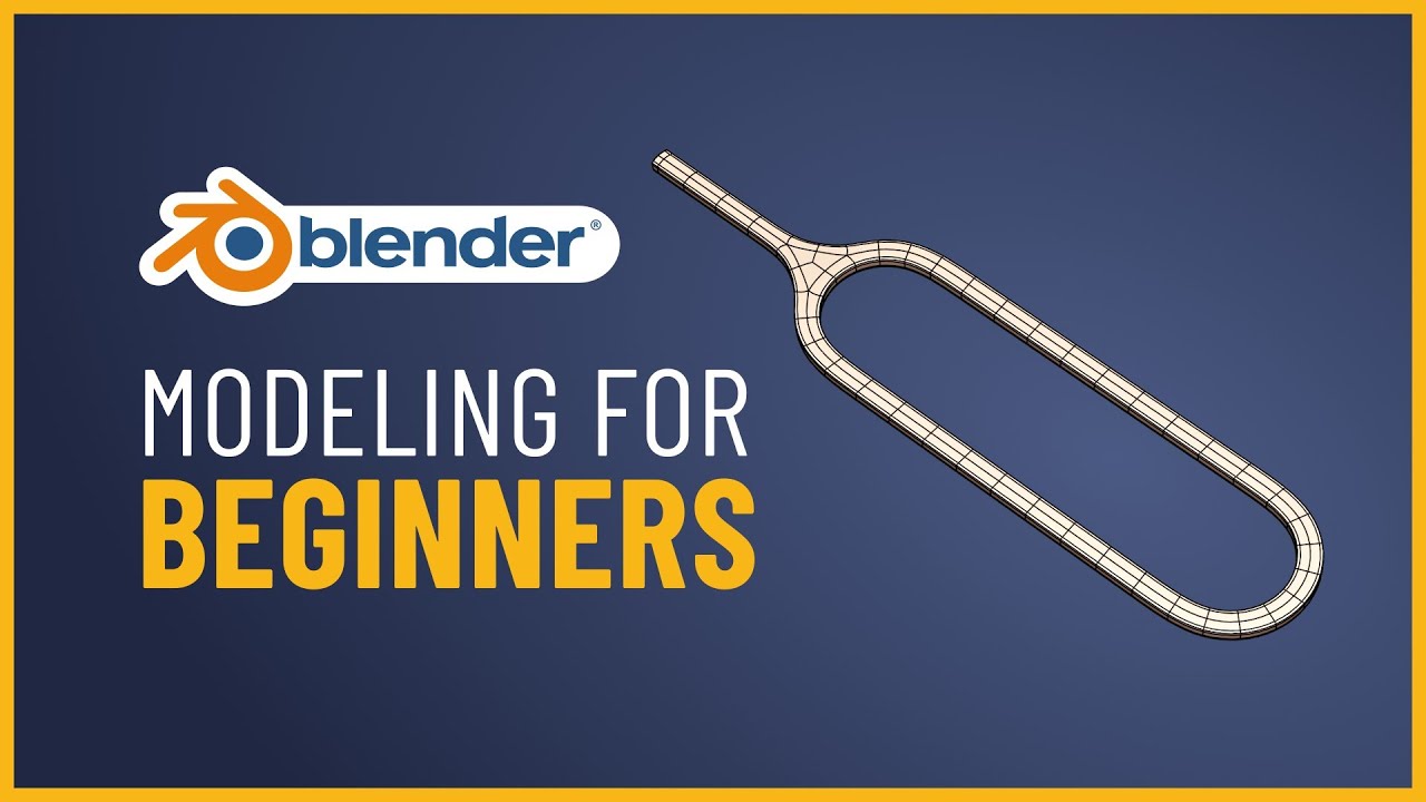 Blender Product Modeling for Beginners | Ep01: Simple Pin
