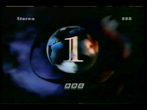 BBC1 ident 1986 - Classic continuity from the 80s