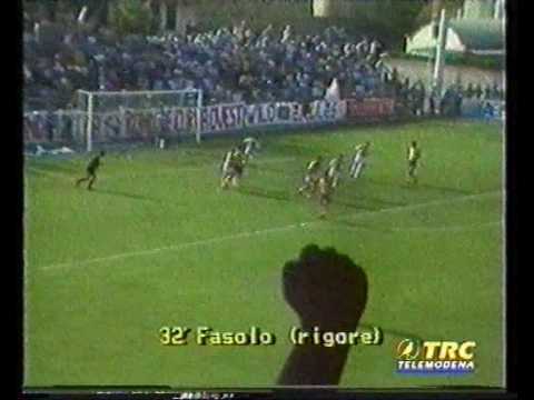 Rondinella-Modena 1-3 serie C1 1985-86 (1^)