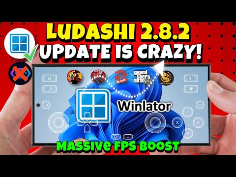 Winlator Ludashi 2.8.2 UPDATE is CRAZY! | Ludashi 2.8.2 Full Setup & Smooth Gameplay !!
