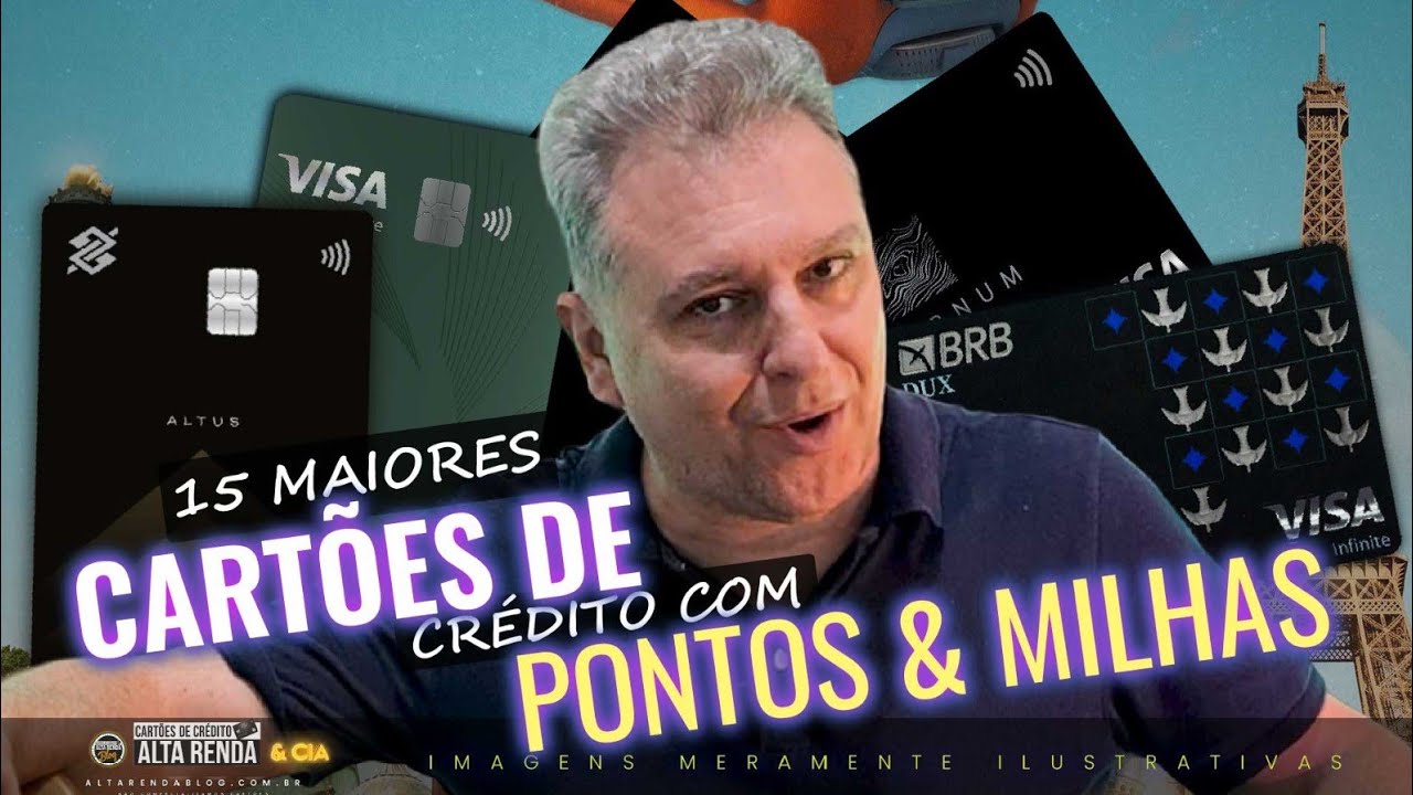 💳RANKING DOS 15 MAIORES CARTÕES DE CRÉDITO DO BRASIL PARA JUNTAR PONTOS, ESTRATÉGICOS PARA VOCÊ.