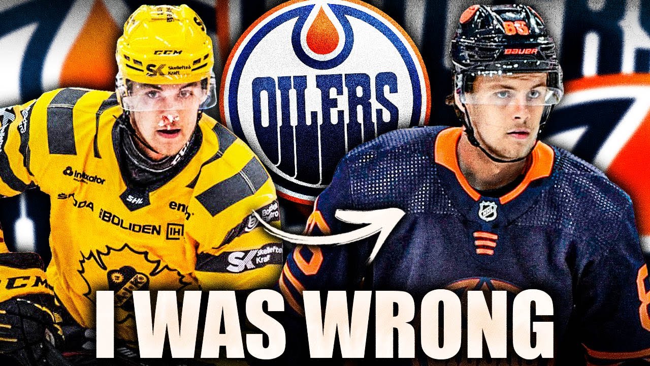 I Was WRONG About Philip Broberg (Edmonton Oilers Top Prospects News & Rumours Today) NHL Blackhawks