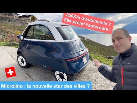 Essai Microlino, une mini-voiture électrique qui peut prendre l'autoroute !
