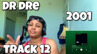 DR DRE “ 2001 ALBUM REACTION “ LET’S GET HIGH “