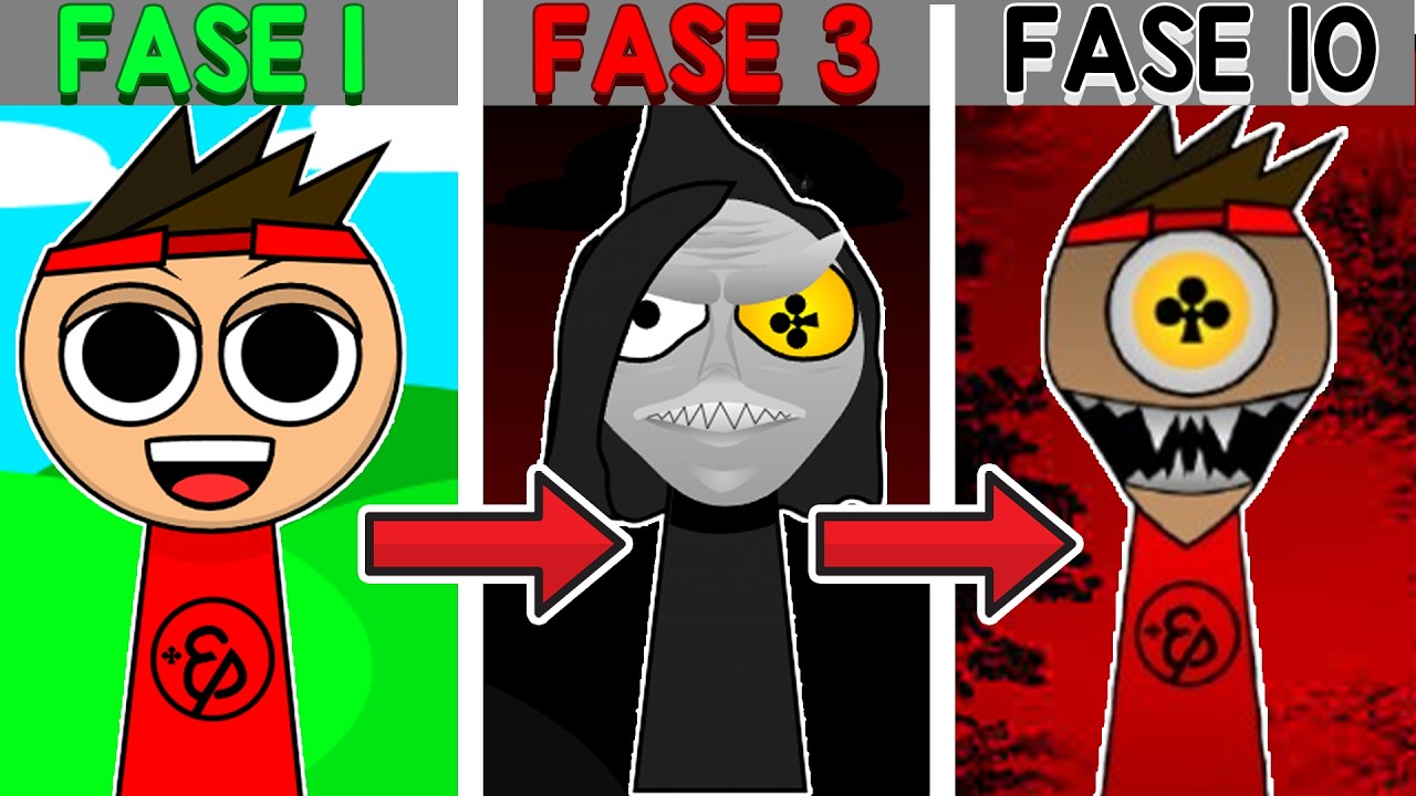 Fiz Os SPRUNKIS dos YOUTUBERS FASE 10