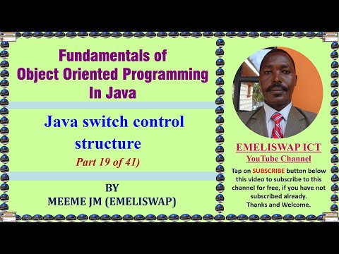 Switch Case Selective Control Structure In Java Object Oriented Programming