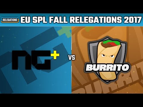 SMITE: SPL Fall Relegations 2017 - New Game Plus vs. Burrito Esports
