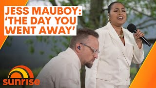 Jessica Mauboy covers Wendy Matthews hit &#39;The Day You Went Away&#39; in regional Victoria | Sunrise