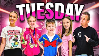 Tuesday - Disney Day with Preston!!