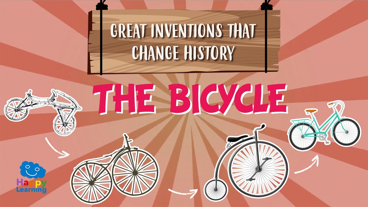 The Bicycle: Great inventions that changed history | Educational Videos for Kids