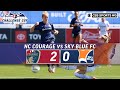 2020 NWSL Highlights: North Carolina Courage vs. Sky Blue FC | CBS Sports HQ