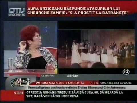 AURA URZICEANU VS GHEORGHE ZAMFIR OTV 14.11.2009 P1