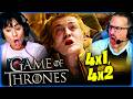 GAME OF THRONES SEASON 4 EPISODES 1 2 REACTION WE DIDN T EXPECT THAT WITH JOFFREY REVIEW