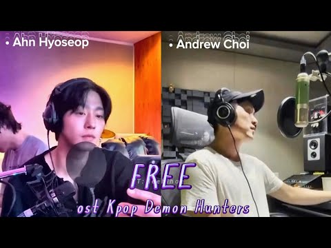 Duo JINU (Ahn Hyoseop, Andrew Choi) - Free || KPop Demon Hunters