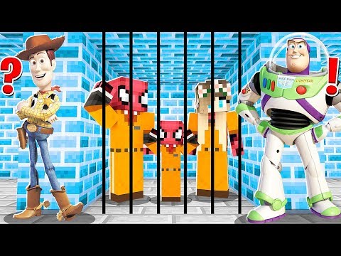 FAKİR OYUNCAK HAPİSHANESİNDEN KAÇIYOR! 😱 - Minecraft