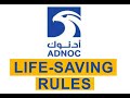 Life Saving Rules ADNOC