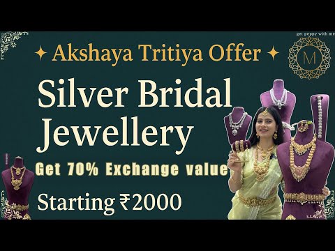 ✨ Mayuka Silver Bridal Collection | Gold-Lookalike Chokers & Haarams | starts @ 10,000rs/-