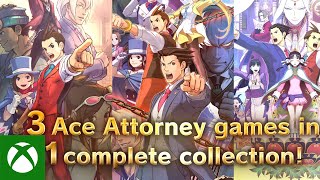 Apollo Justice: Ace Attorney Trilogy - Announcement Trailer