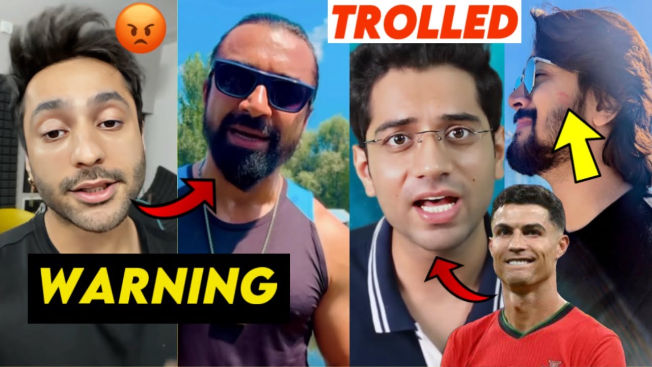 Harsh Beniwal WARNING to Ajaz Khan!⚠️ 😳, Shivam Malik Brutally Trolled, Love Kataria, Fukra Insaan