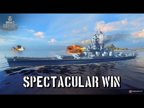 World of Warships - Spectacular Win