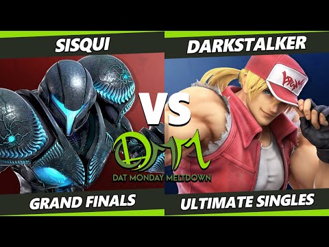 DAT Monday Meltdown 220 GRAND FINALS - sisqui (Dark Samus) Vs. DarkStalker (Terry) SSBU Ultimate