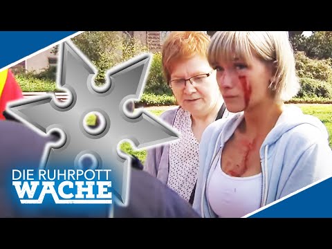Wurfstern-Attacke😨 "Messer fallen lassen oder ich schieße!" | Die Ruhrpottwache | SAT.1