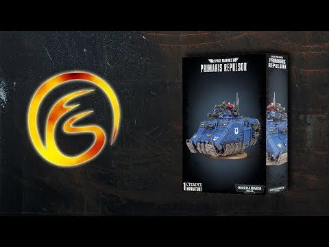 Games Workshop Primaris Repulsor Unboxing Warhammer 40k Firestorm Games