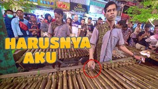 Download lagu Nih Baru Mantap! HARUSNYA AKU ARMADA - ANGKLUNG CAREHAL JOGJA Gurih Musiknya (Angklung Malioboro) mp3