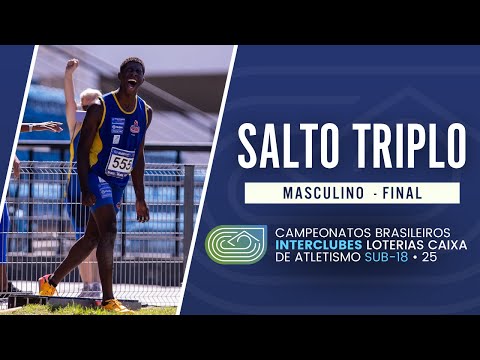 LÍDER DO RANKING MUNDIAL 🔥| SALTO TRIPLO | BRASILEIRO SUB-18 DE ATLETISMO 2025