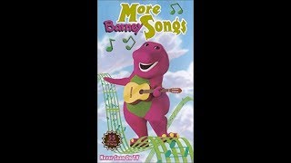 MORE BARNEY SONGS 1999 VHS