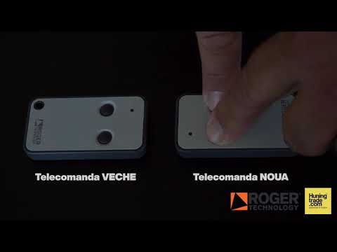 Metoda de copiere telecomenzi E80/TX52R/2 ,marca ROGER TECHNOLOGY, eporti.ro