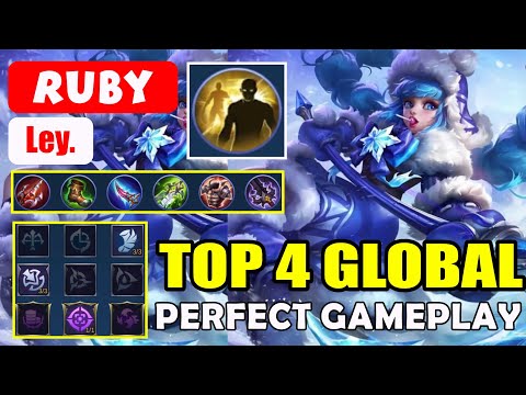 Ruby 64% Win Rate [ Top 4 Global Ruby ] By Ley. - Mobile Legends