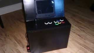 preview picture of video 'Mini multi arcade cabinet (NES, SNES or Genesis / Mega drive - Original hardware)'