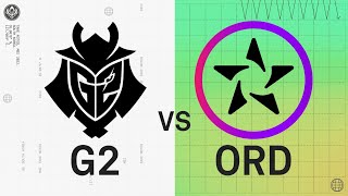 MSI 2022 - Group Stage D5 - G2 vs ORD