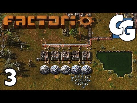 Factorio (Steam Early Access) - Science Pack 1 Automation! - Ep. 3 - Gameplay