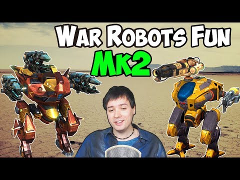 War Robots Pure Fun 3 Hours New Mk2 Hangar Live Gameplay - WR