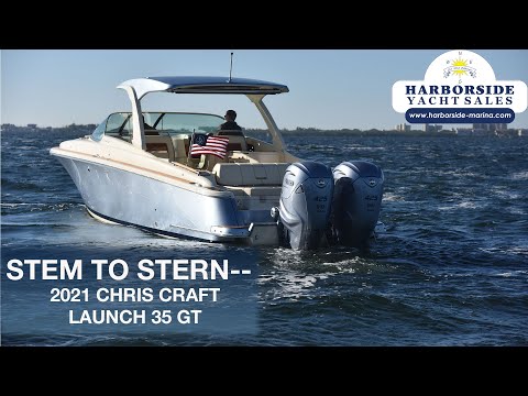 2020 Chris-craft Launch 35 GT Everything Good Video